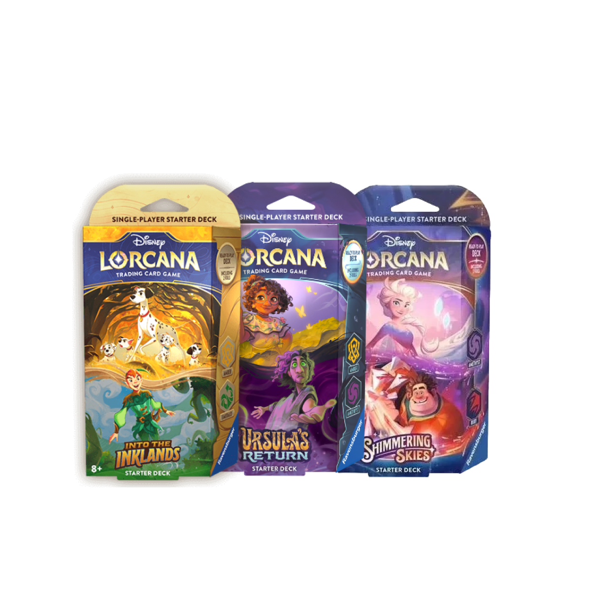 Disney Lorcana Starter Deck – Færdigbygget og klar til spil