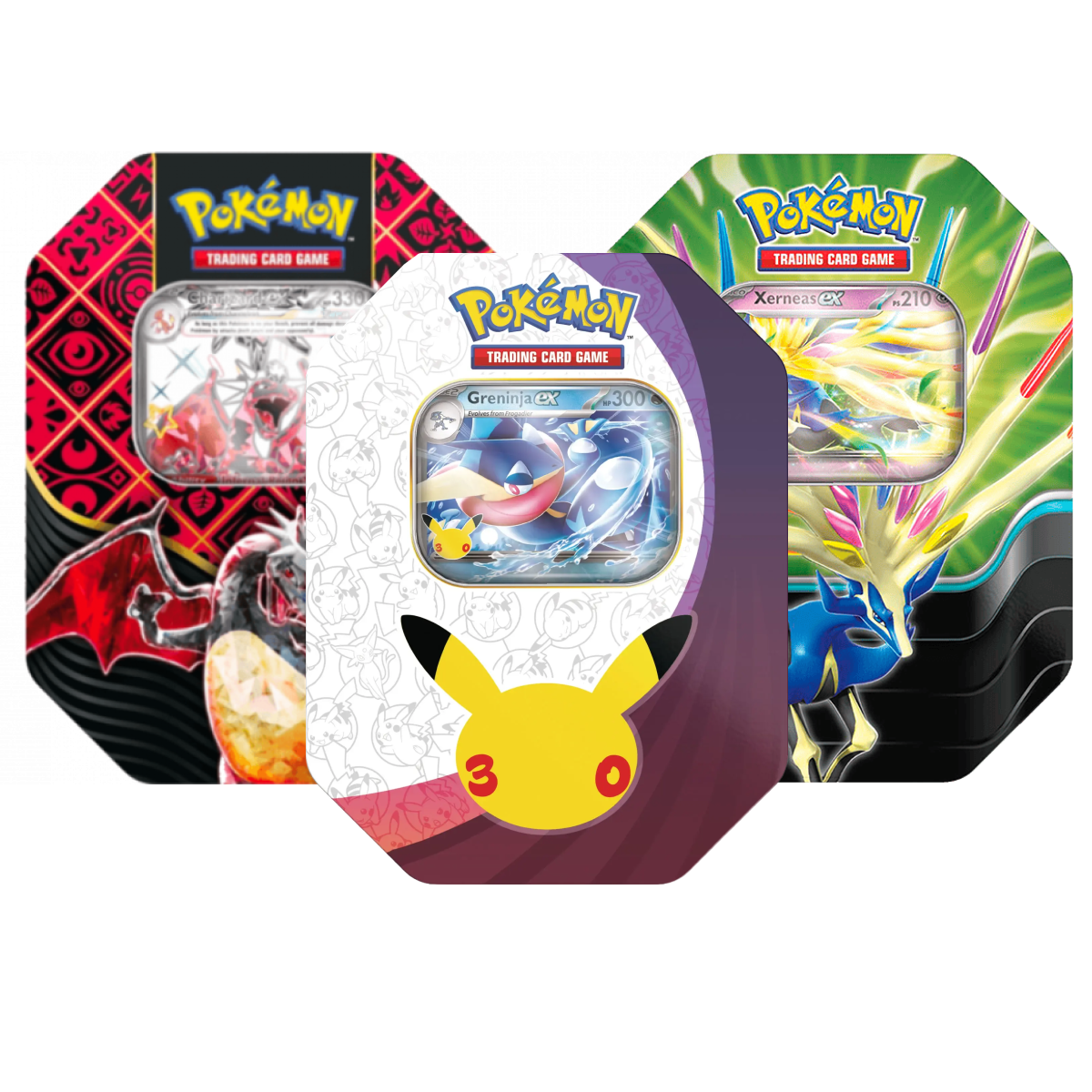 Pokémon Tin – Promo-kort og boosters i én æske