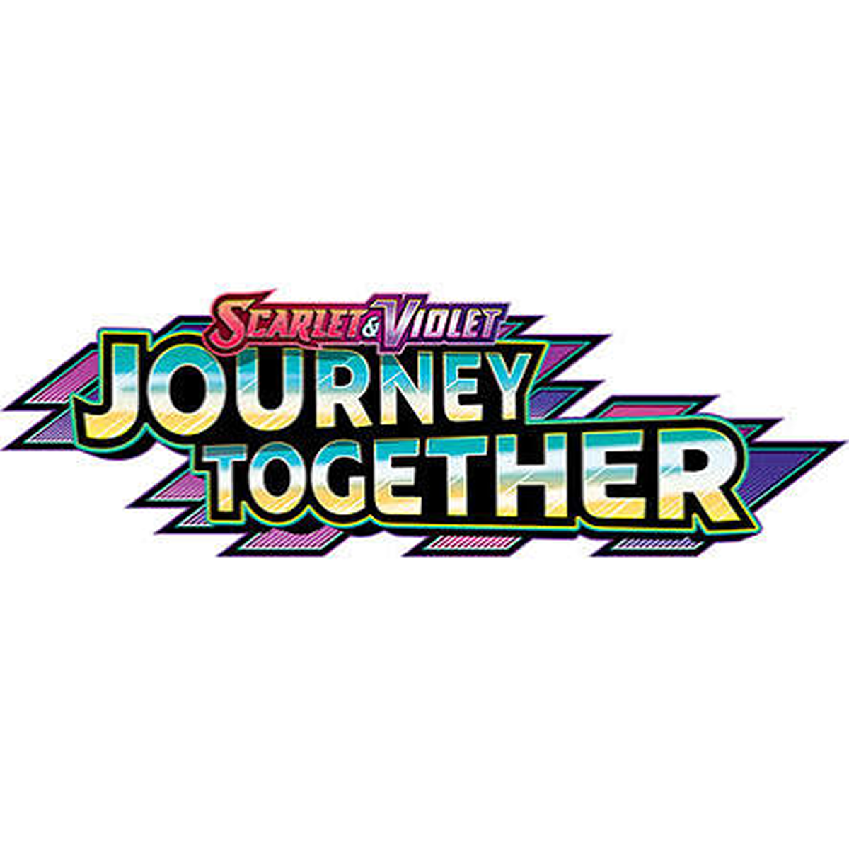 Logo for Pokémon Scarlet & Violet Journey Together.
