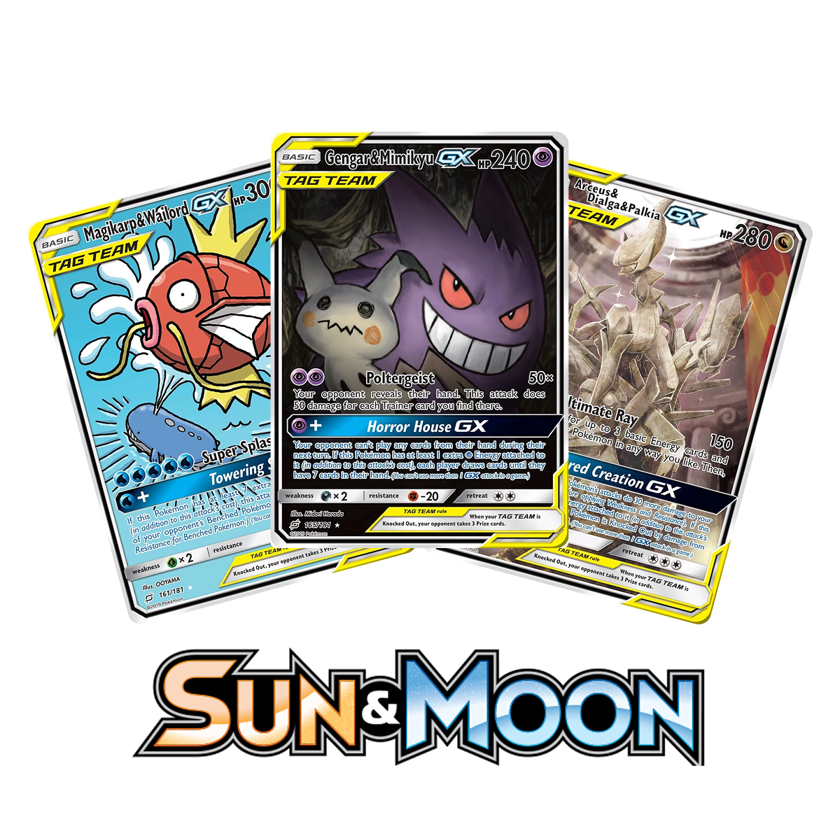 Sun & Moon - Enkelt Kort