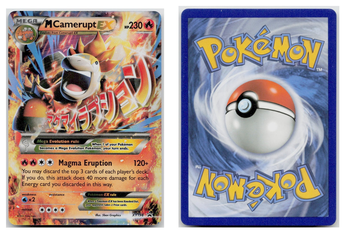 Pokémon TCG, M Camerupt EX (XY—Primal Clash #198)