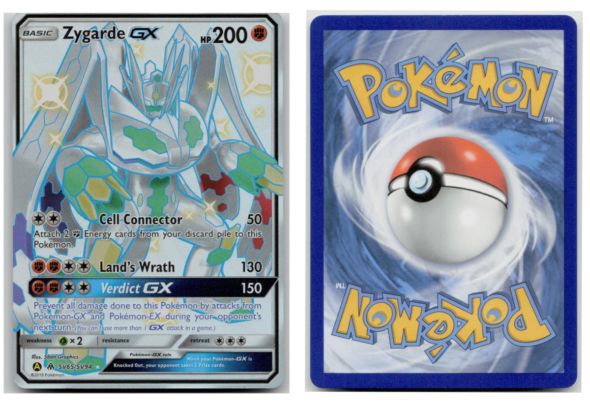 Pokémon TCG, Zygarde GX (Hidden Fates #SV65)