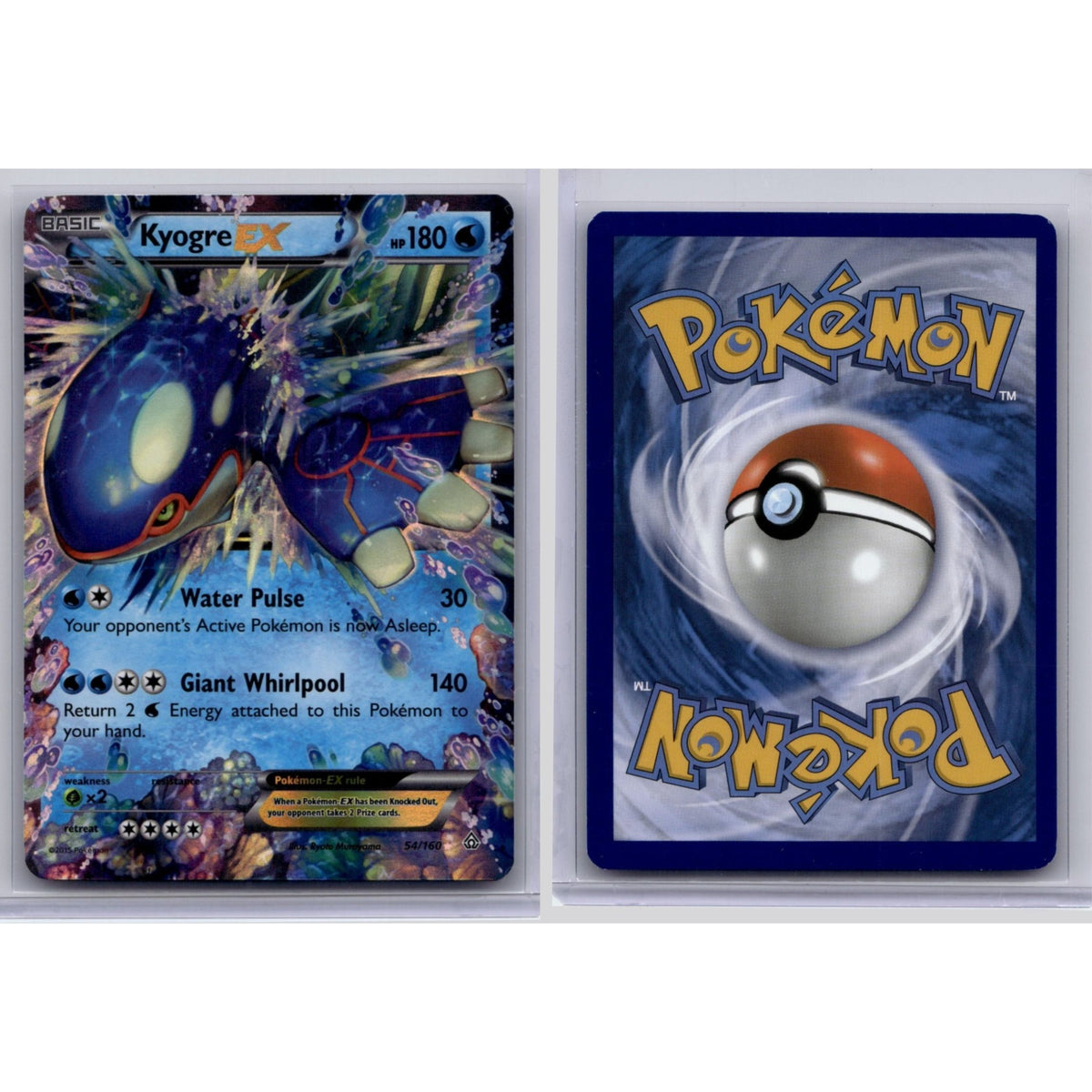 Pokémon TCG, Kyogre EX (XY—Primal Clash #54)