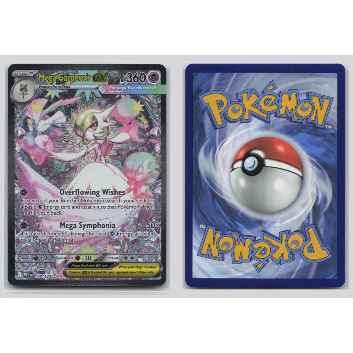 Pokémon TCG, Mega Gardevoir ex (Mega Evolution #178)