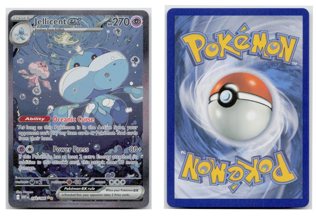 Pokémon TCG, Jellicent ex (White Flare #168)
