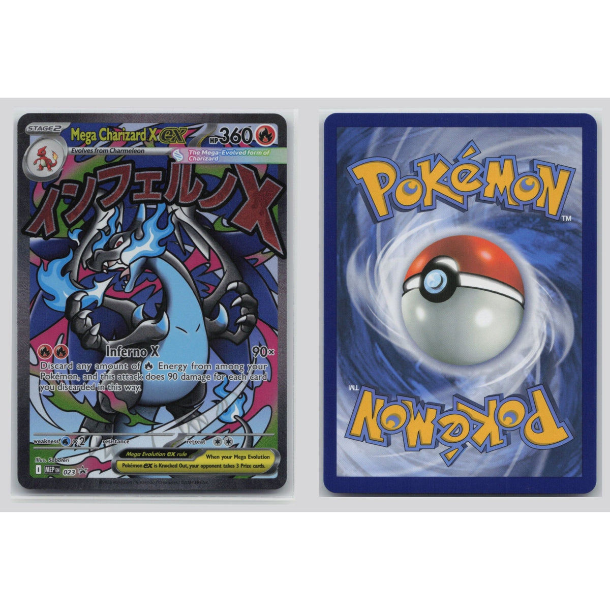 Pokémon TCG, Mega Charizard X ex (MEP Black Star Promos #23)