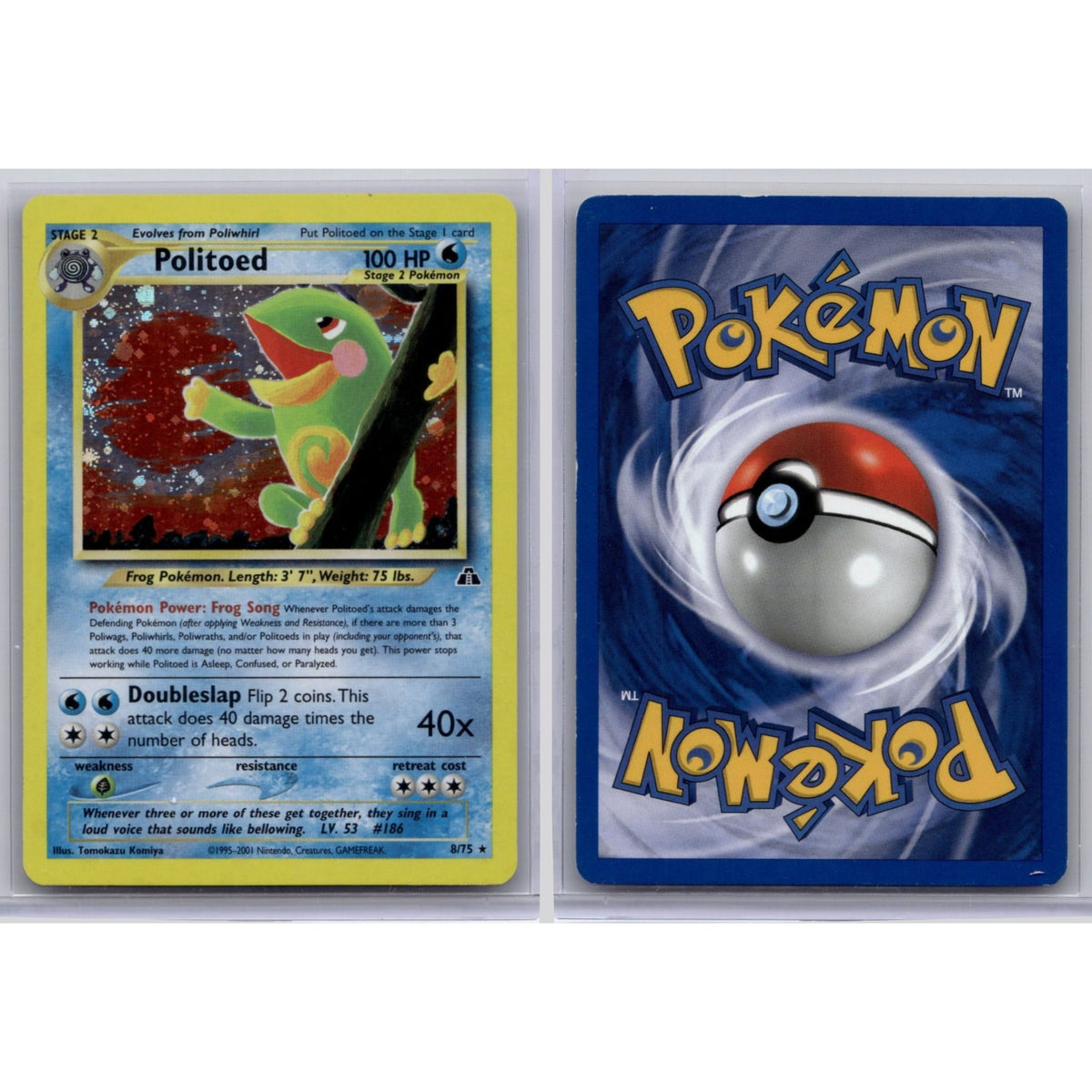 Pokémon TCG, Politoed (Neo Discovery #8)
