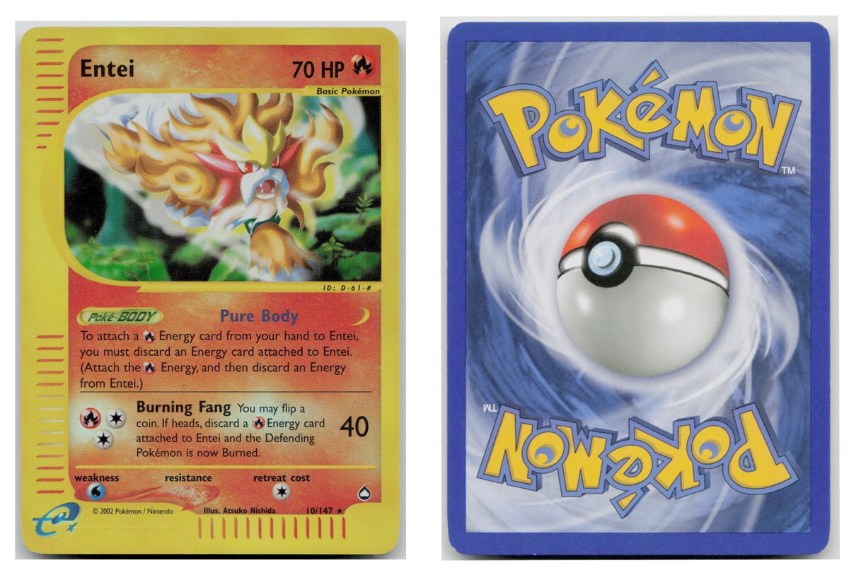 Pokémon TCG, Entei (Aquapolis #10)