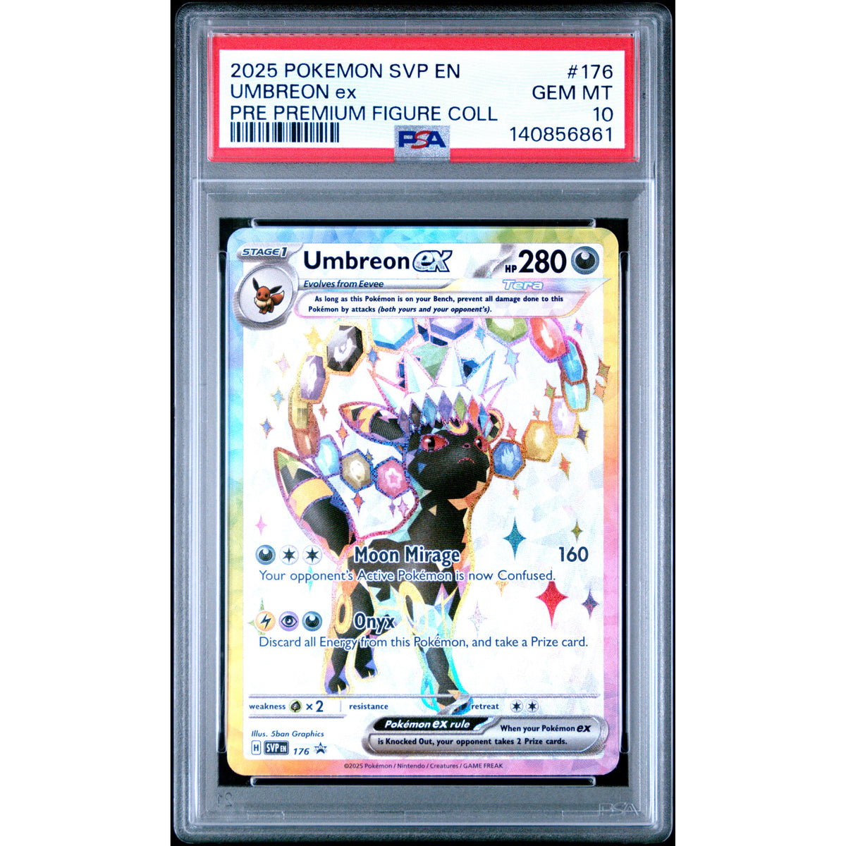 Pokémon TCG: Umbreon Ex #176 PSA 10-140856861