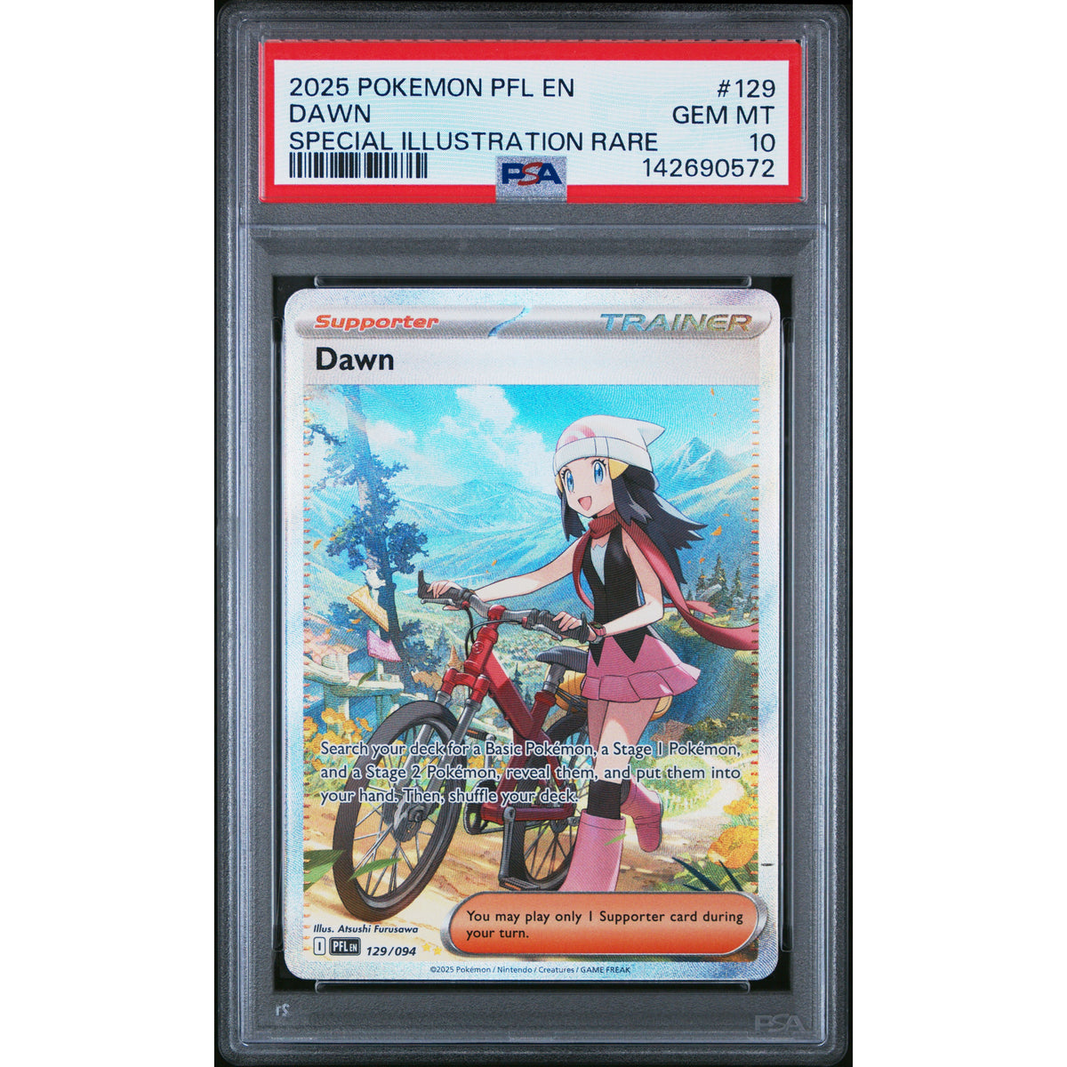 Pokémon TCG: Dawn #129 PSA 10 - Phantasmal Flames-142690572