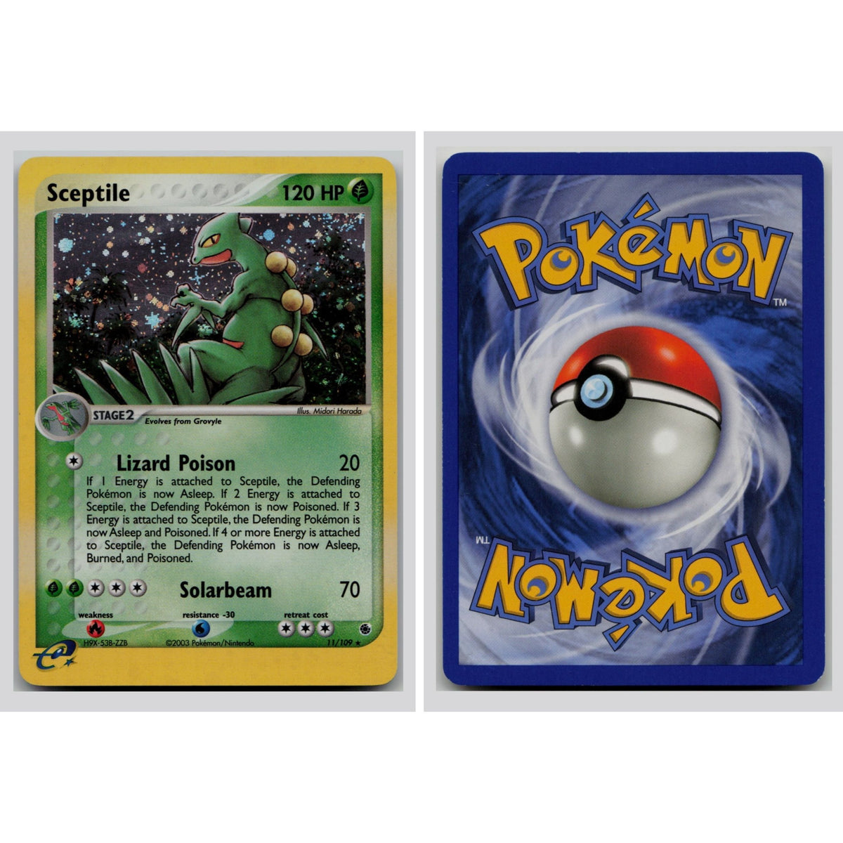 Pokémon TCG, Sceptile (EX Ruby & Sapphire #11)