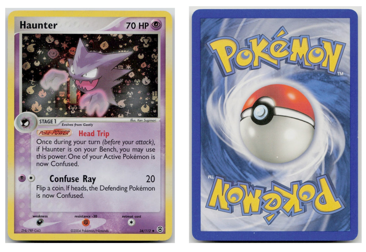 Pokémon TCG, Haunter (EX FireRed & LeafGreen #34)