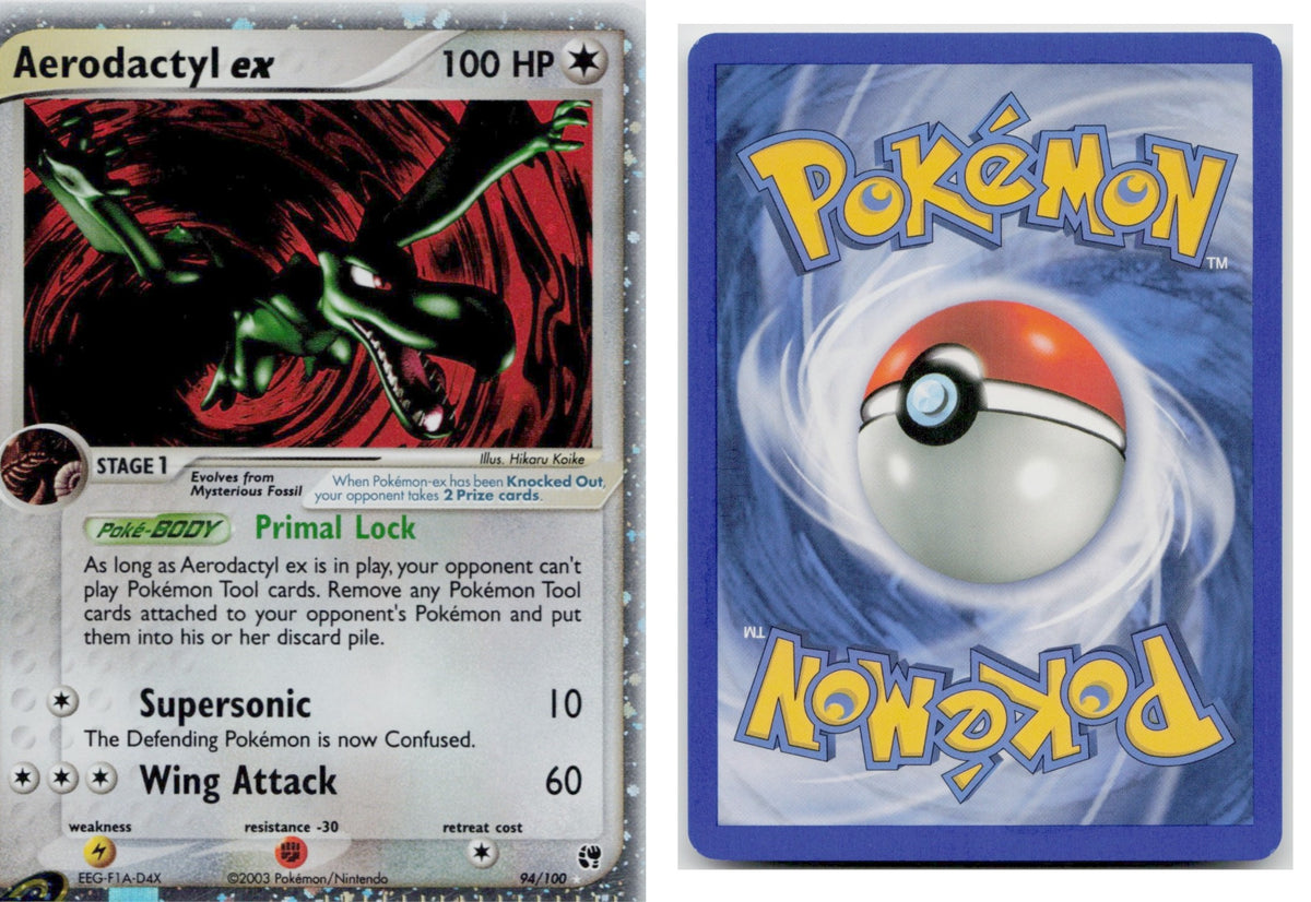 Pokémon TCG, Aerodactyl ex (EX Sandstorm #94)
