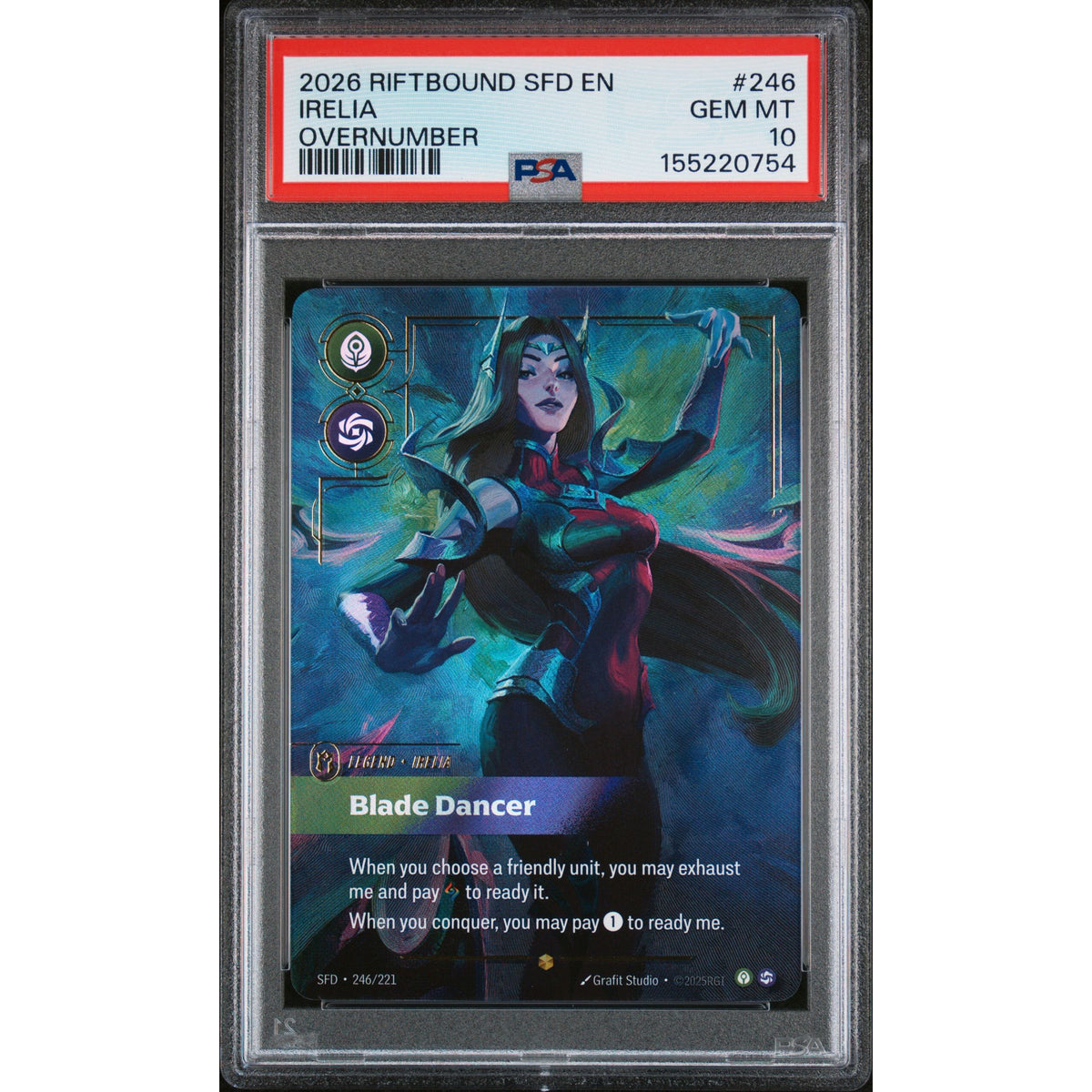 Riftbound: Irelia #246 PSA 10-155220754