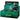 The Magic the Gathering: War of The Spark Booster Display by Wizards of the Coast features fantasy artwork of a woman in magical attire with swirling green energy and is labeled for ages 13 and up.