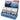 The Magic the Gathering: Kaldheim Set Booster Display by Wizards of the Coast features unopened boosters with nordic fantasy art and icy blue packaging, each pack guaranteeing a foil and an art card inside.