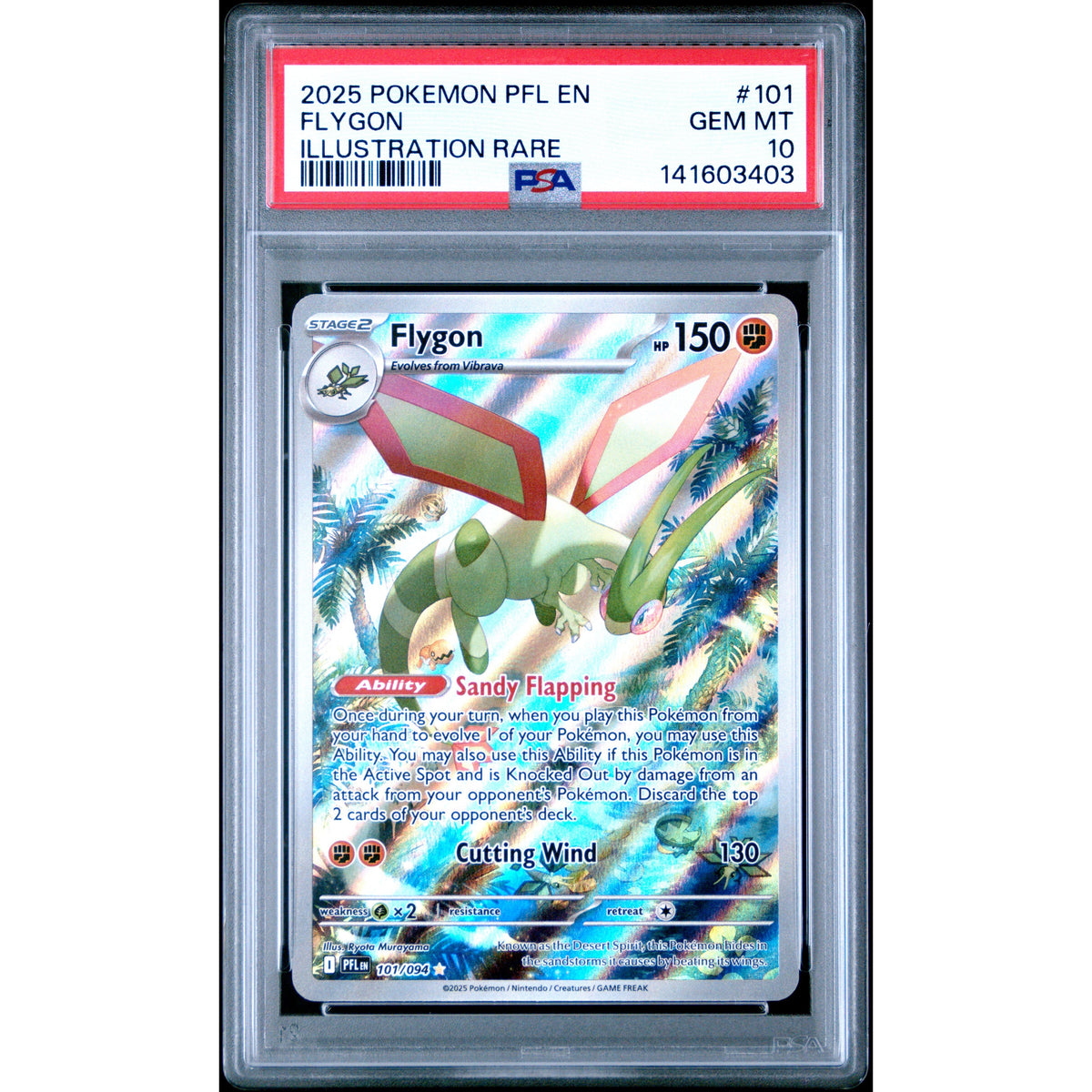 Pokémon TCG: Flygon #101 PSA 10-141603403