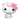 The Funko POP! Sanrio: Hello Kitty Cow Cosplay (#136) by Funko features Hello Kitty dressed in a white and pink cow costume with yellow horns, a blue collar, and a large pink bow on her head.