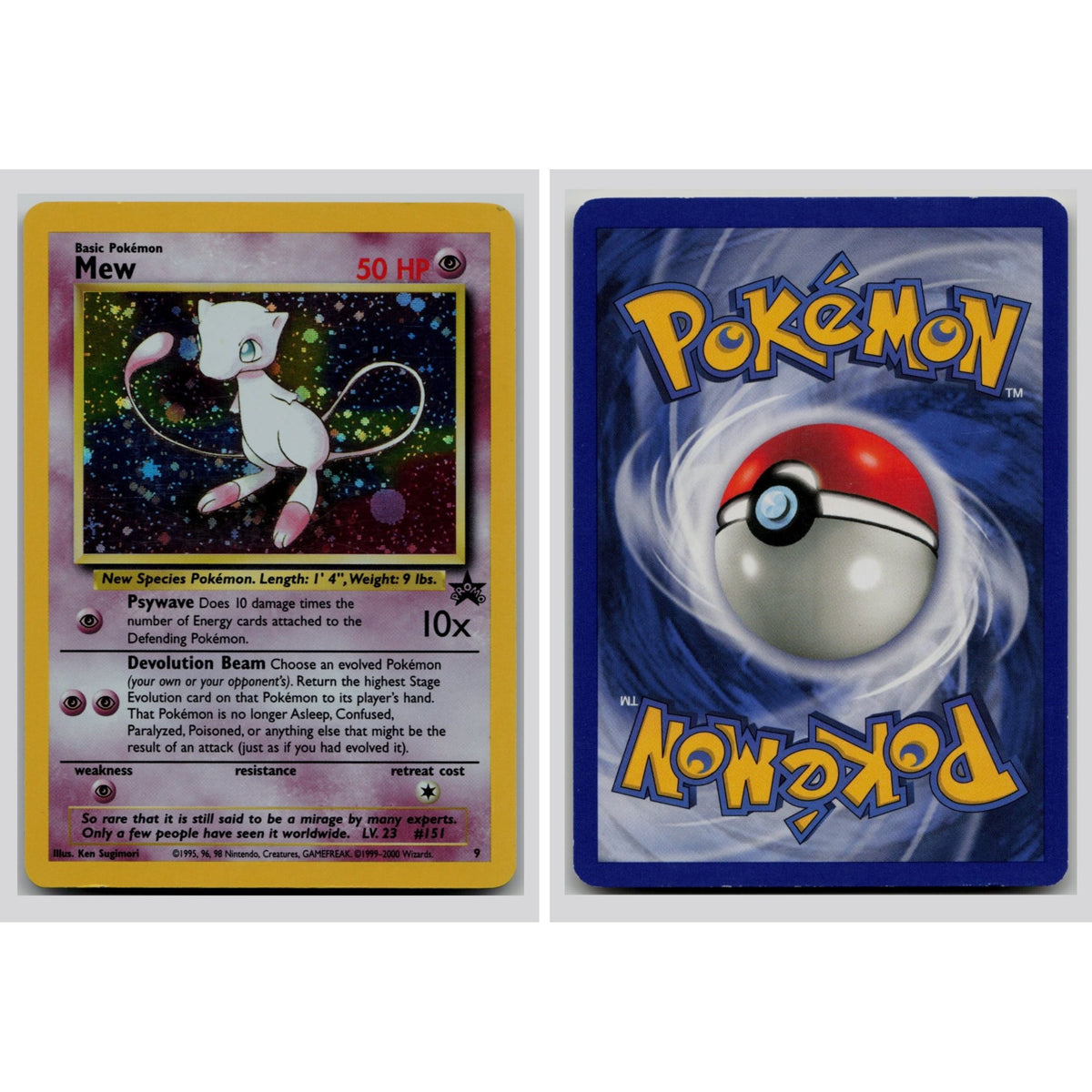 Pokémon TCG, Mew (Wizards Black Star Promos #9)