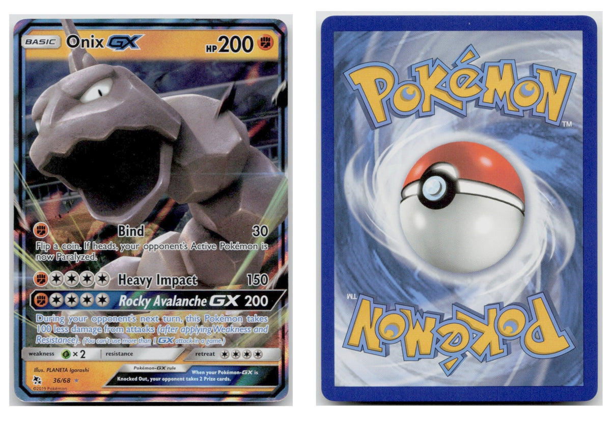 Pokémon TCG, Onix GX (Hidden Fates #36)