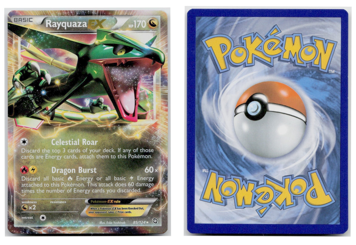 Pokémon TCG, Rayquaza EX (Black & White—Dragons Exalted #85)