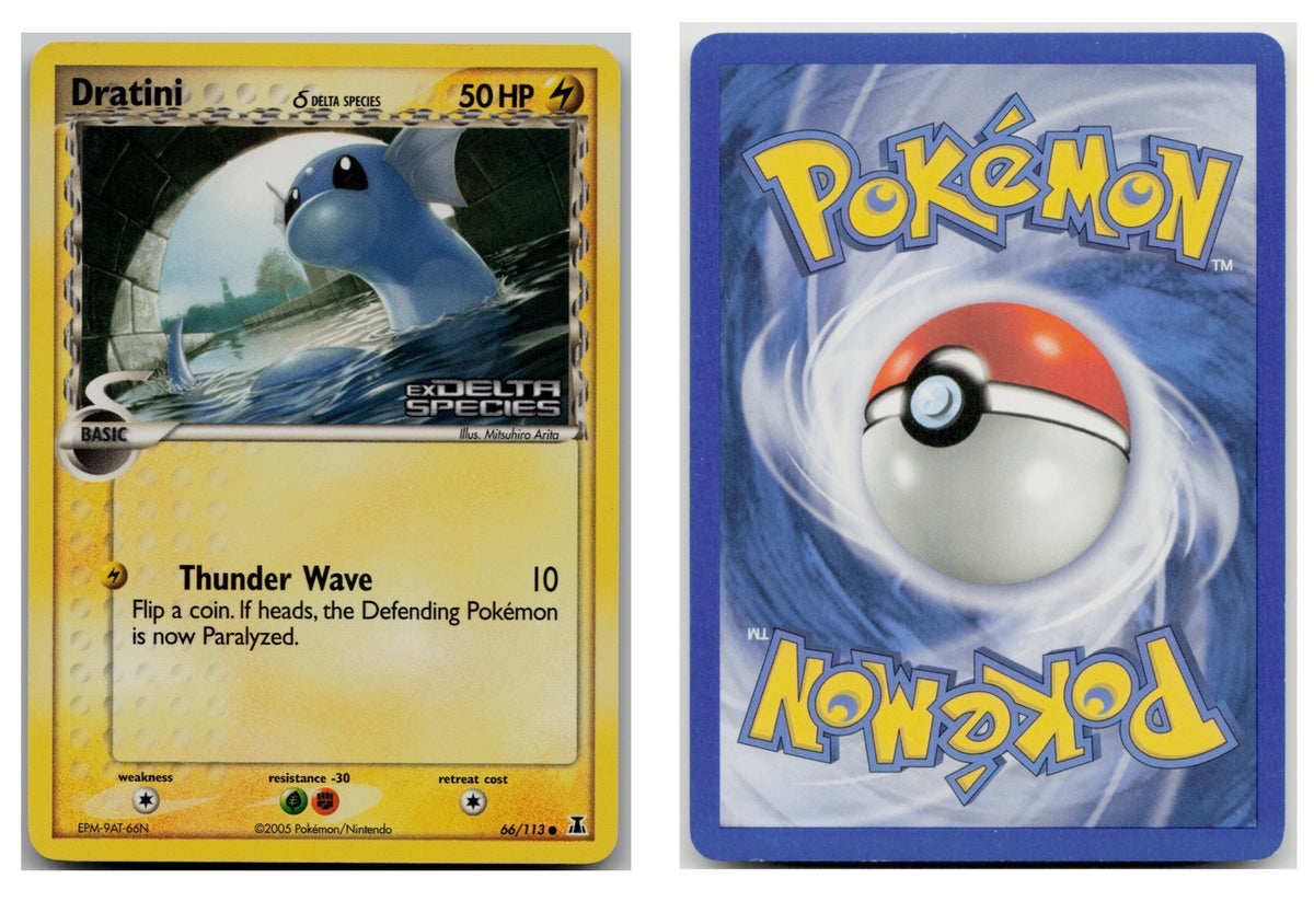 Pokémon TCG, Dratini δ Delta Species (Thunder Wave) (EX Delta Species #66)