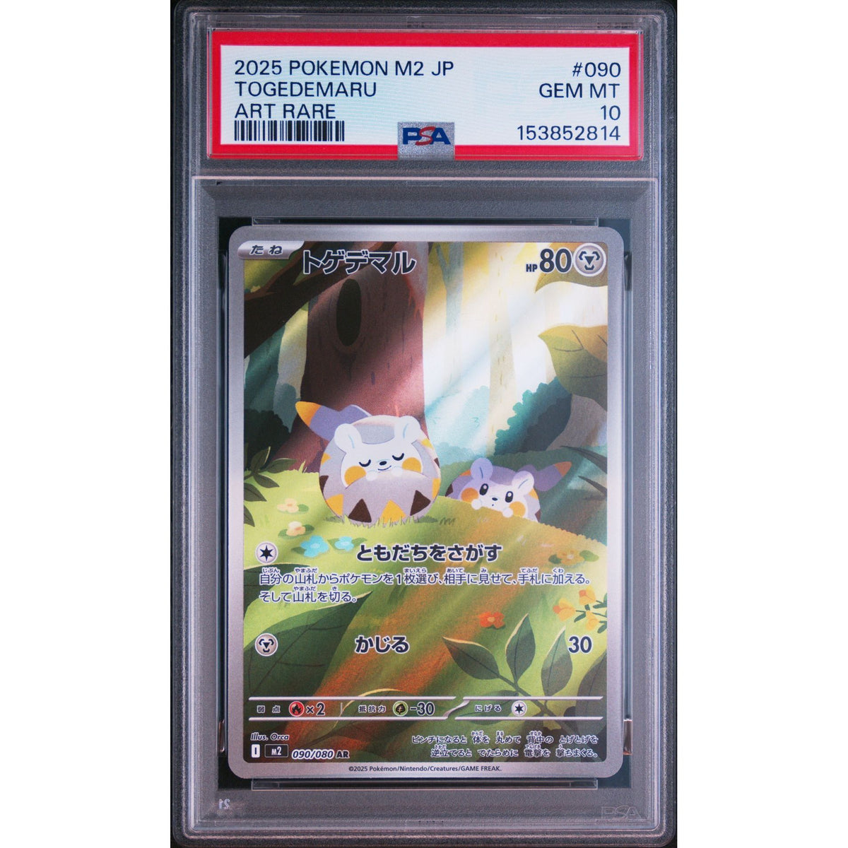 Pokémon TCG: Togedemaru #090 PSA 10-153852814