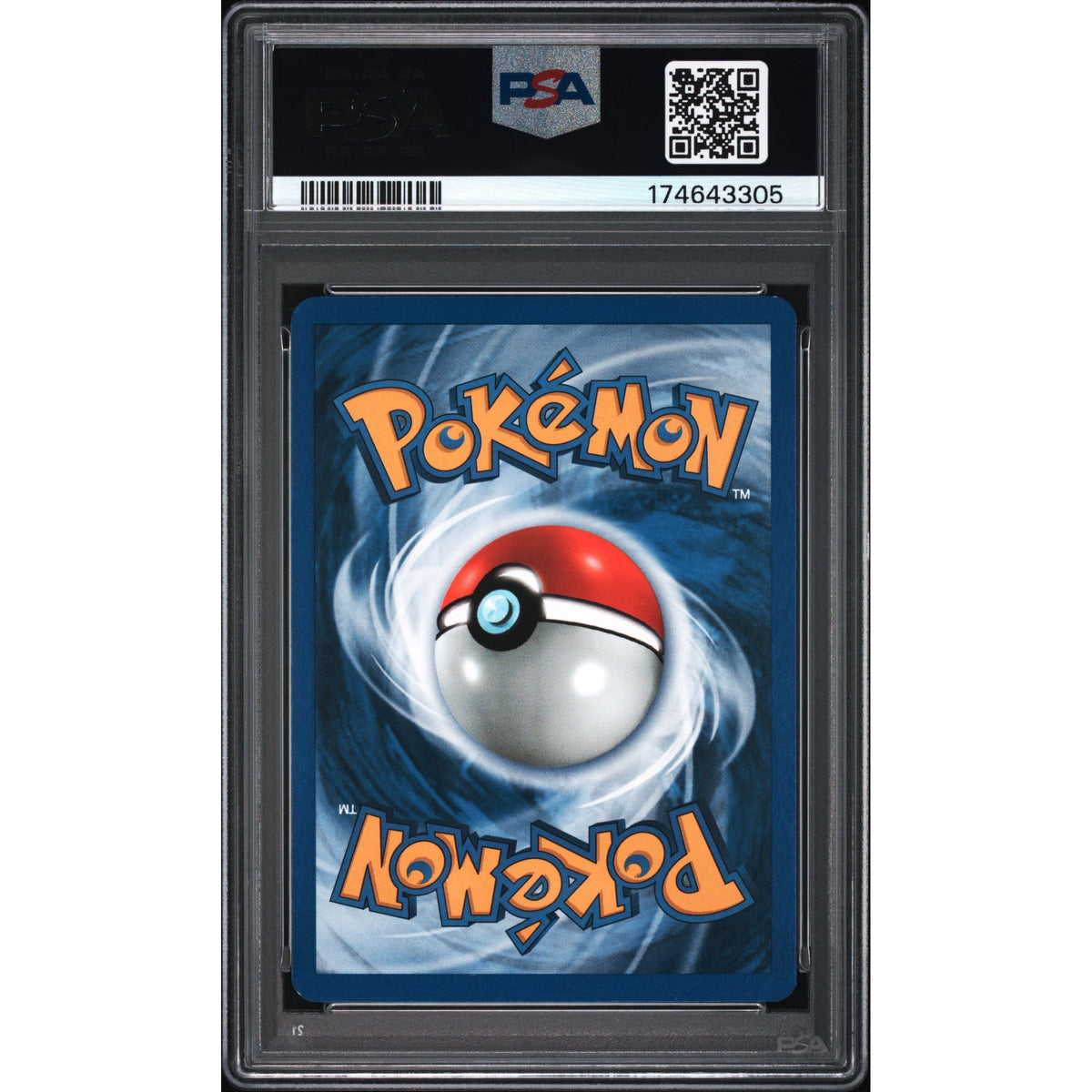 Pokémon TCG: Lugia-Holo {{setAbbreviation}} 9 NM PSA 8 (Back)