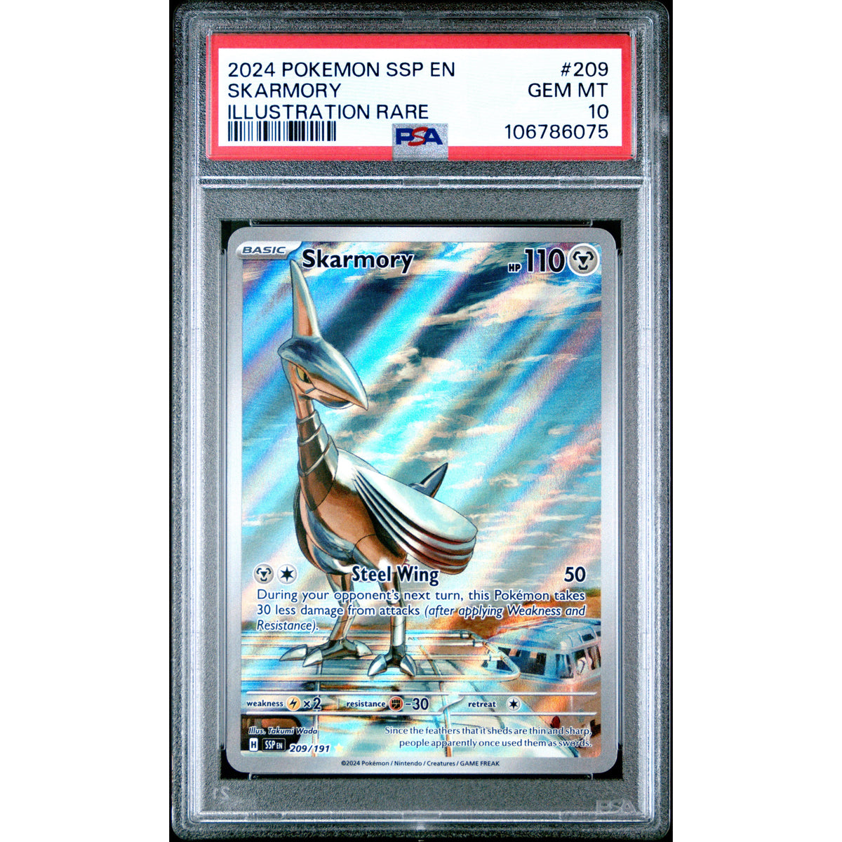 Pokémon TCG: Skarmory #209 PSA 10-106786075