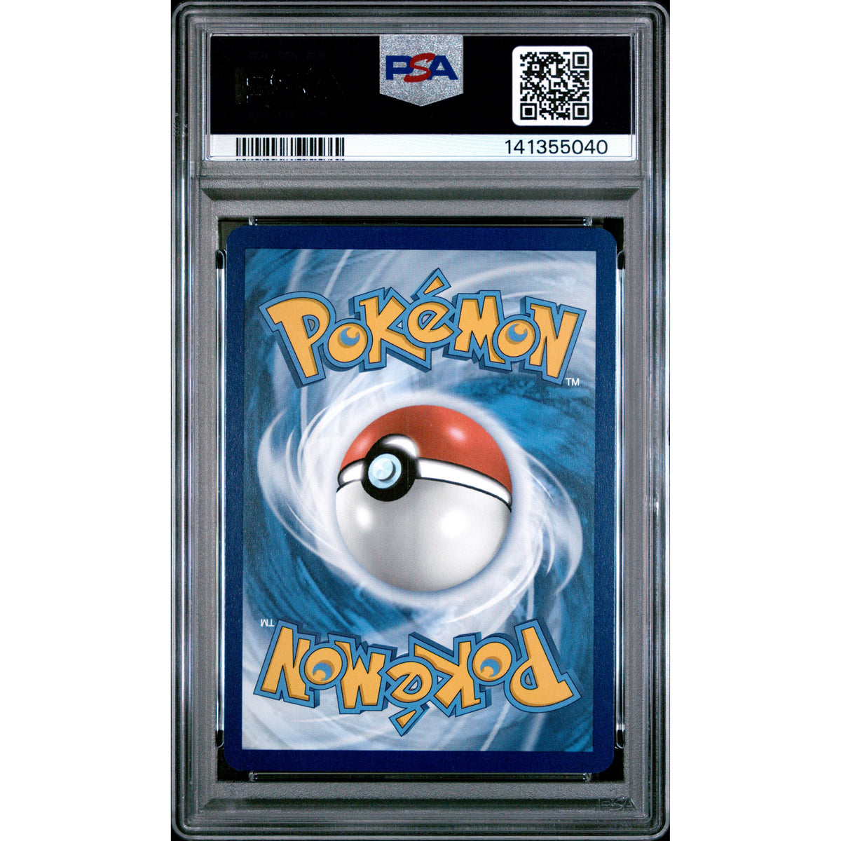 Pokémon TCG: Walking Wake Ex {{setAbbreviation}} 205 NM PSA 9 (Back)