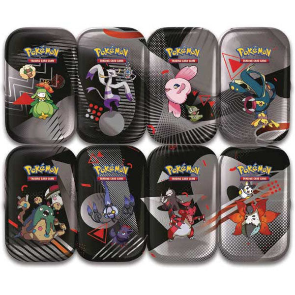 Black Bolt & White Flare Mini Tins