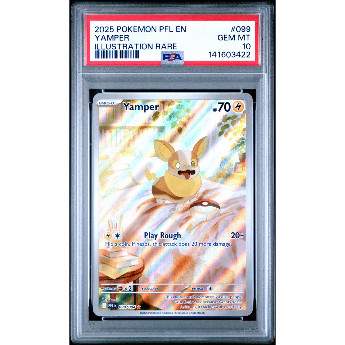 Pokémon TCG: Yamper #099 PSA 10-141603422