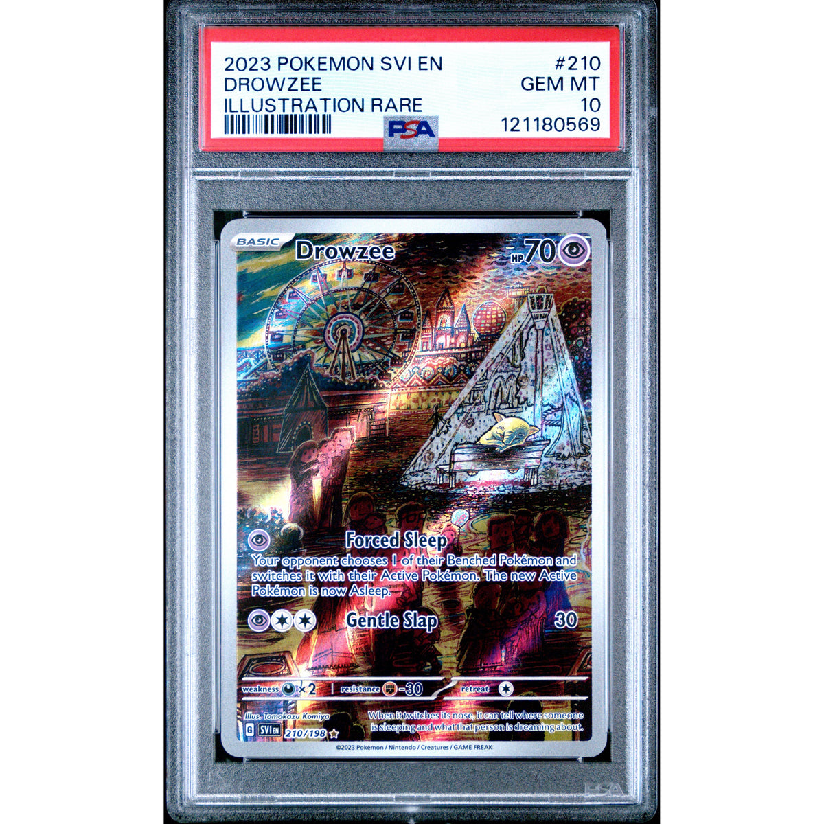 Pokémon TCG: Drowzee #210 PSA 10-121180569