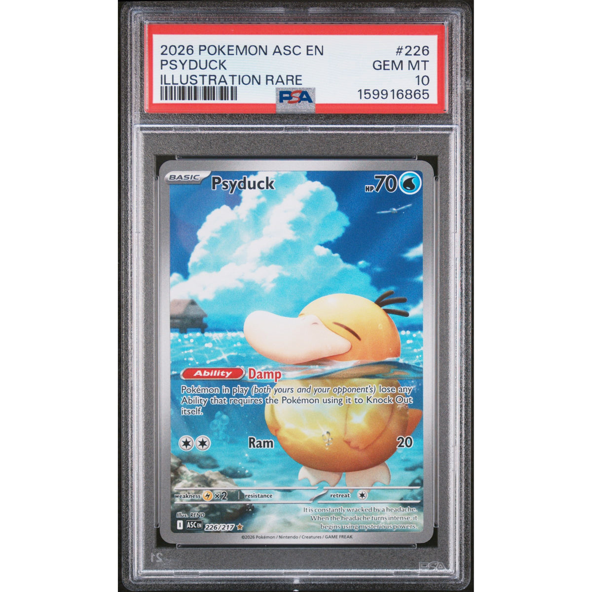 Pokémon TCG: Psyduck #226 PSA 10-159916865