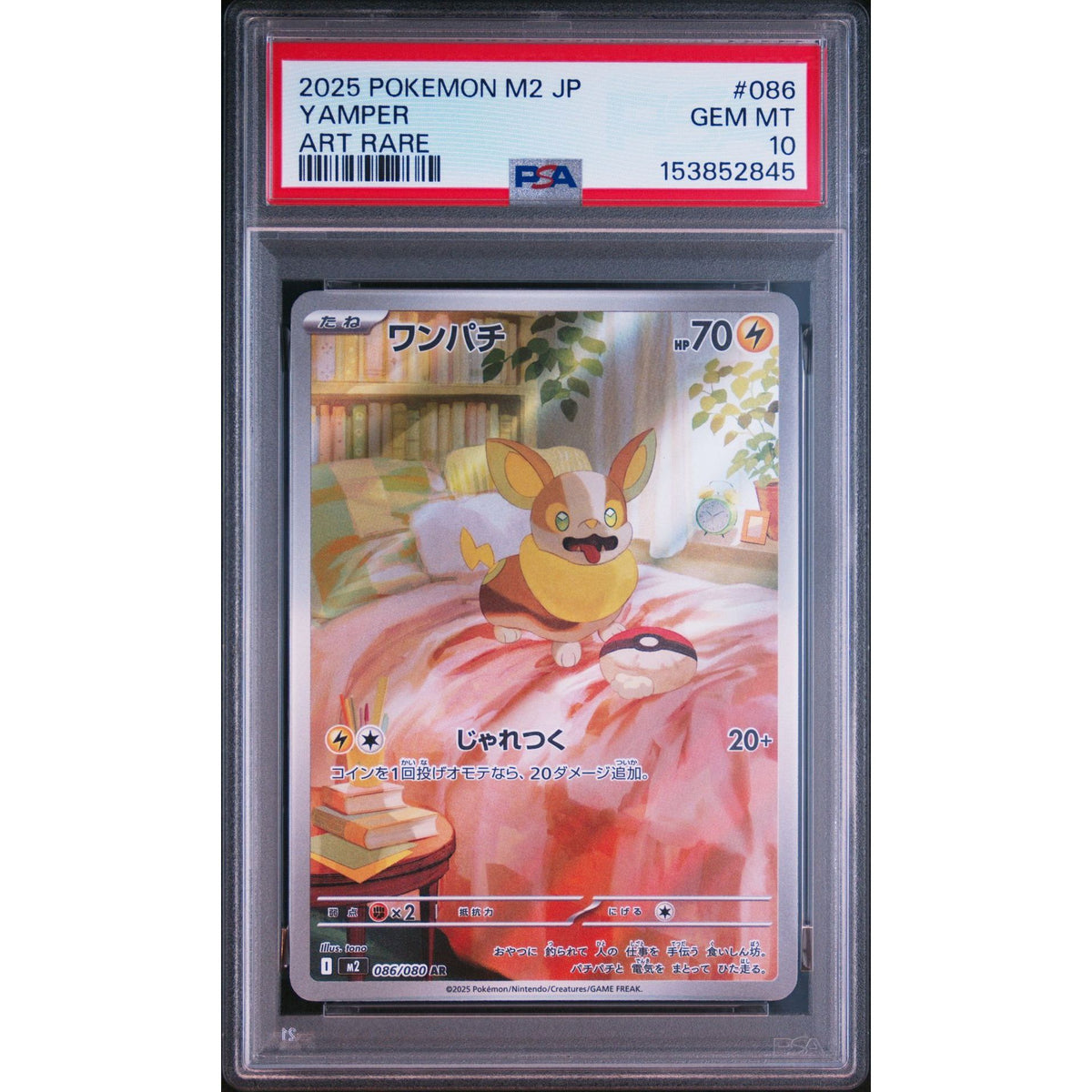 Pokémon TCG: Yamper #086 PSA 10-153852845