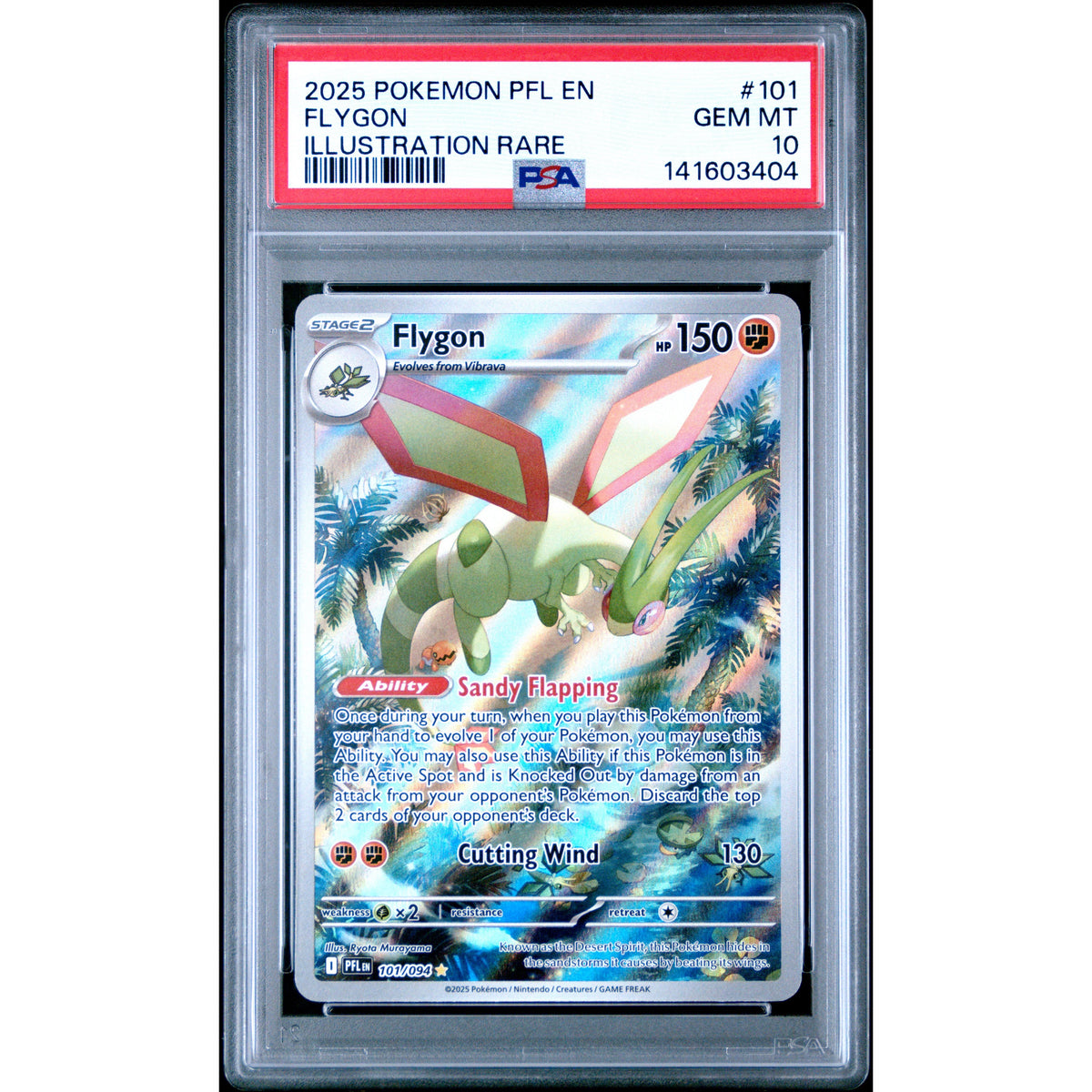 Pokémon TCG: Flygon #101 PSA 10-141603404