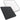 Two closed Gamegenic Prime Album 24-Pocket binders, one black and one white, are shown. Both have a subtle texture with the Gamegenic logo embossed; the black binder is in front of and overlapping the white binder.