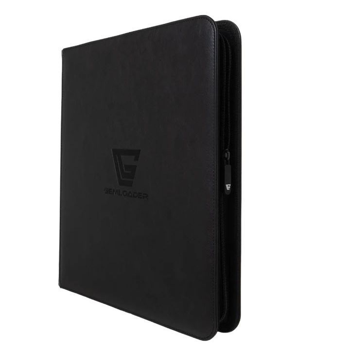 Gemloader Premium Traditional sleeved collectors binder [480 pockets 3X4] - black