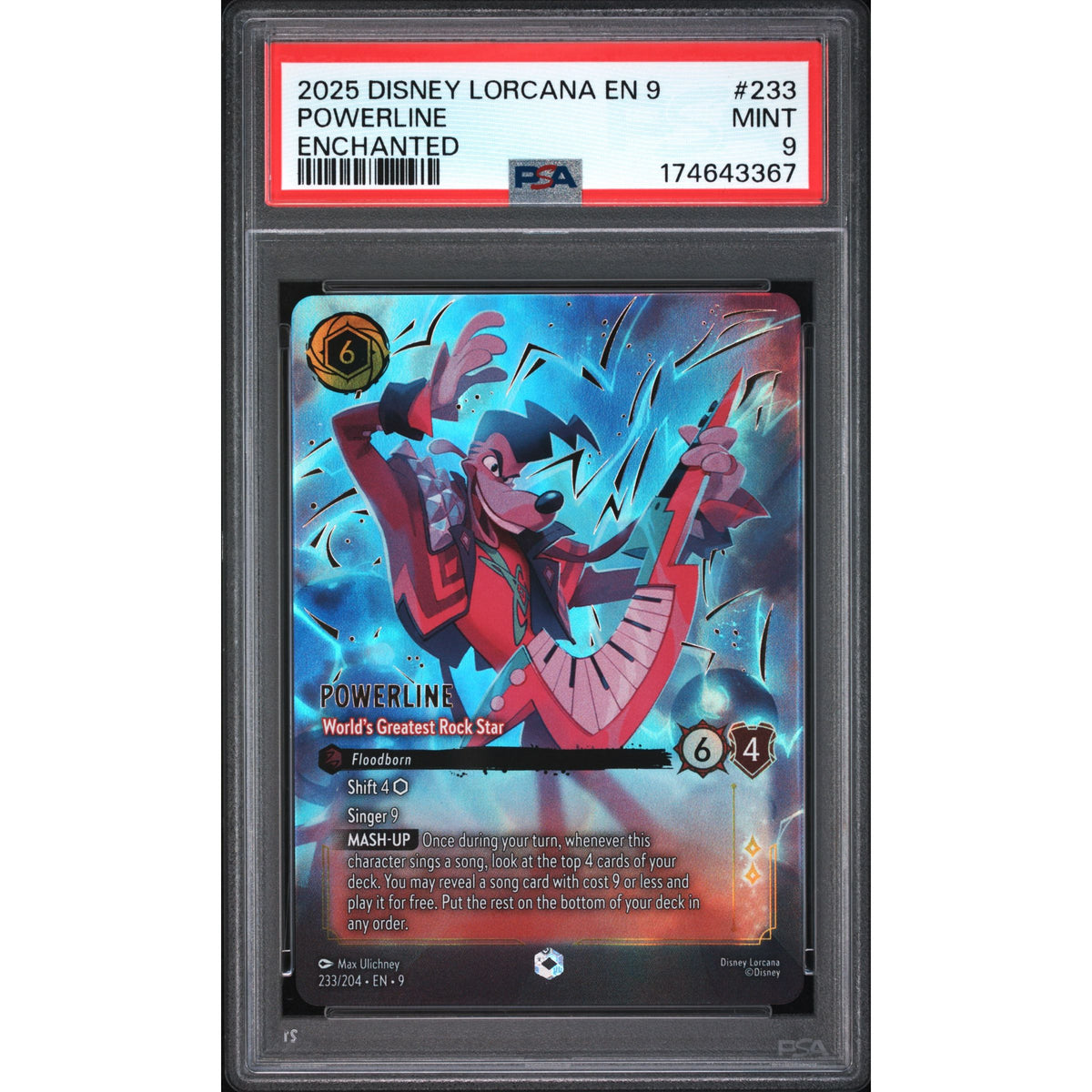Lorcana: Powerline #233 PSA 9-174643367