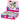 Display box of Panini: Hello Kitty & Friends Trading Card Collection: Fun Together Booster Display packs featuring a group illustration of Sanrio characters.