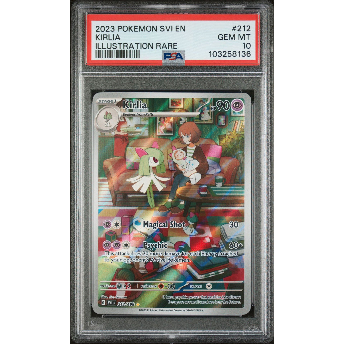 Pokémon TCG: Kirlia #212 PSA 10-103258136
