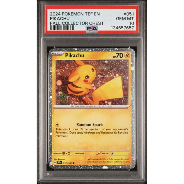 Pokémon TCG: Pikachu #051 PSA 10-134657657
