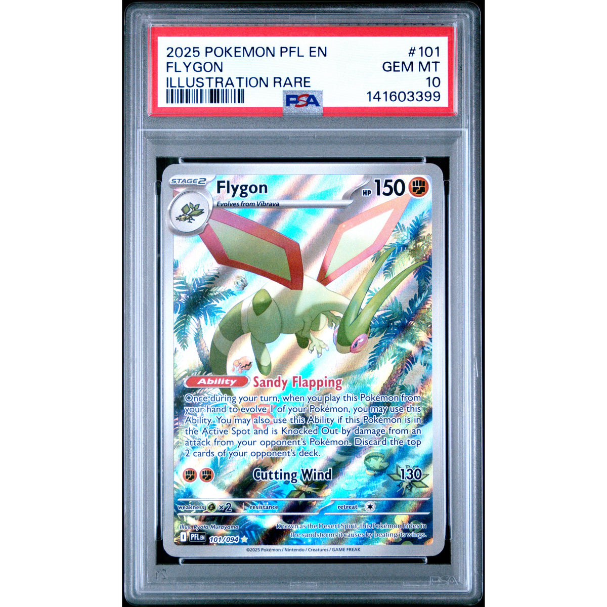 Pokémon TCG: Flygon #101 PSA 10-141603399