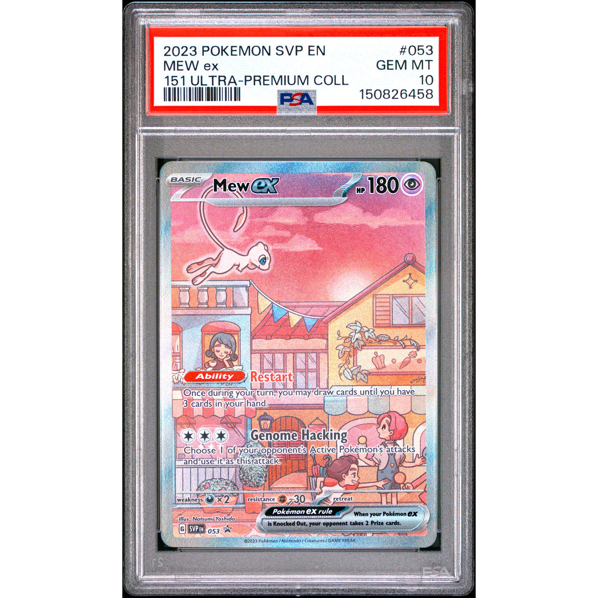 Pokémon TCG: Mew Ex #053 PSA 10-150826458