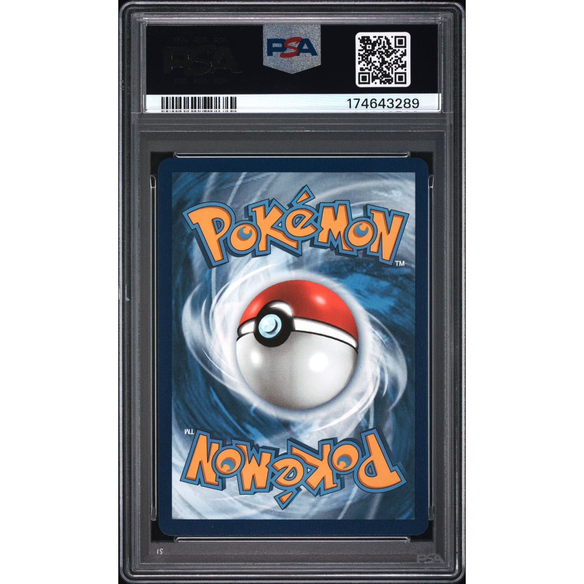 Pokémon TCG: Fa/Gengar Vmax {{setAbbreviation}} 157 NM PSA 10 (Back)