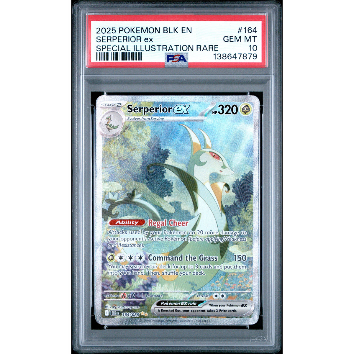 Pokémon TCG: Serperior Ex #164 PSA 10-138647879
