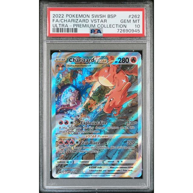Pokémon TCG: Charizard Vstar #262 PSA 10-72690945