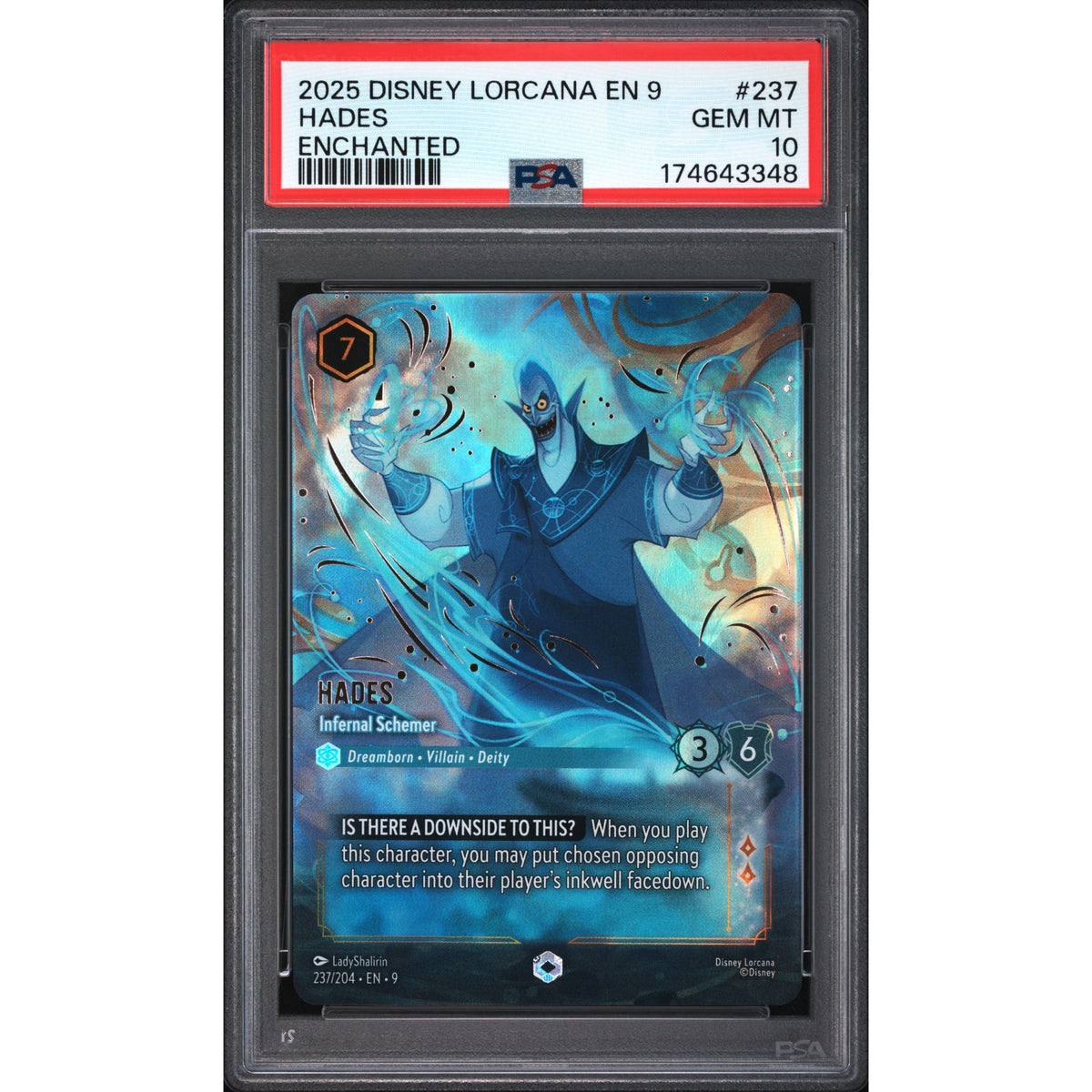 Lorcana: Hades #237 PSA 10-174643348