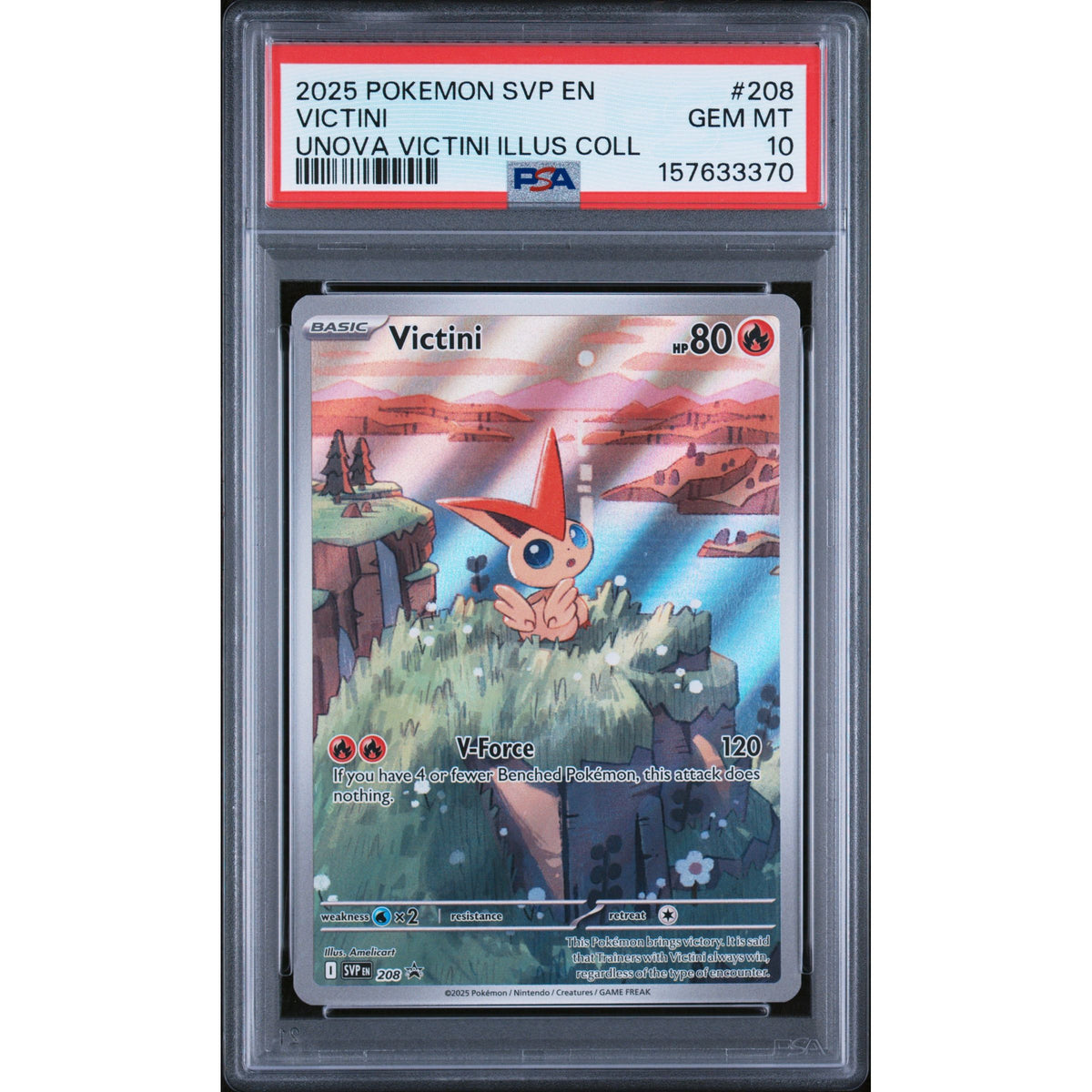 Pokémon TCG: Victini #208 PSA 10-157633370