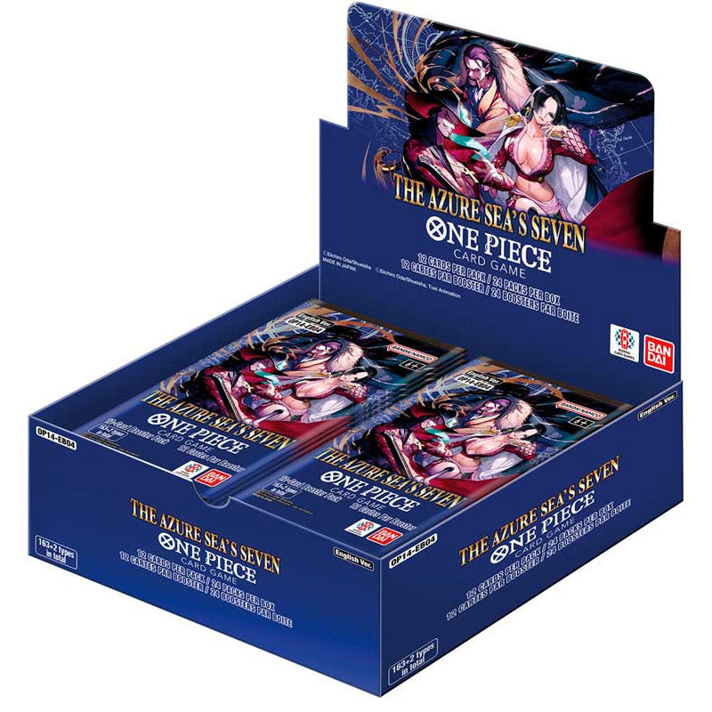 One Piece Card Game: The Azure Sea's Seven Booster Box (OP14-EB04)